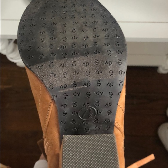 Dolce Vita Open Toe Fringe Booties - Picture 3 of 3